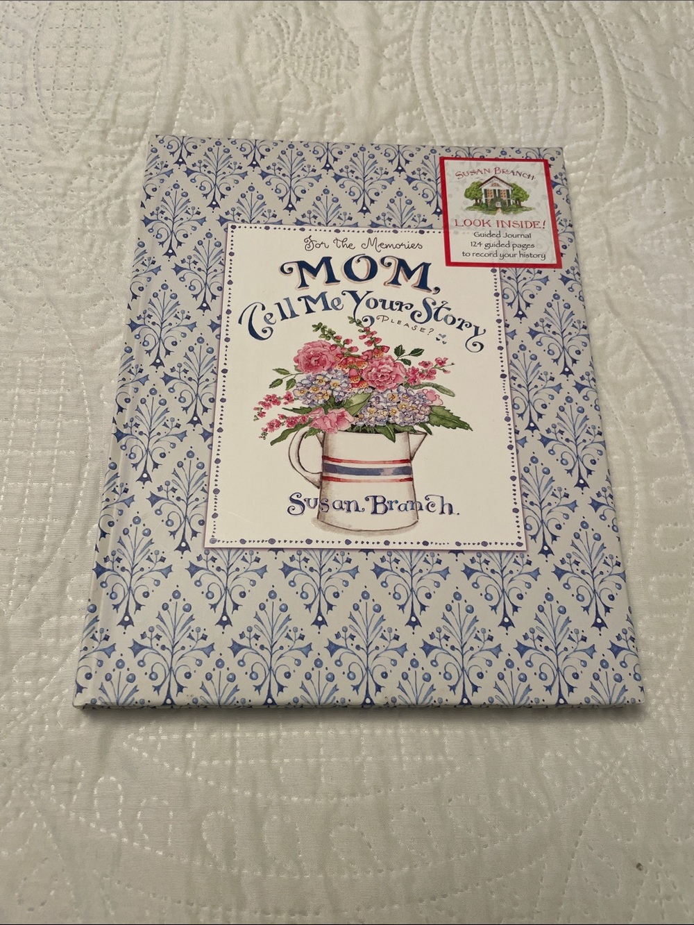 NWT Susan Branch MEMORIES MOM Tell Me Your Story Keepsake Journal Hardcover Book